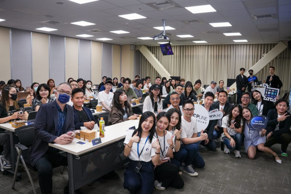 圖二、SHOPLINE 檔期實戰班於台中首度舉辦,吸引近 300 位品牌主參與