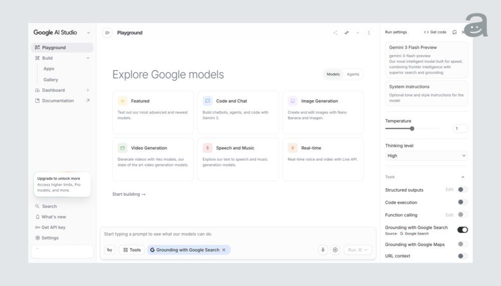 Google AI Studio